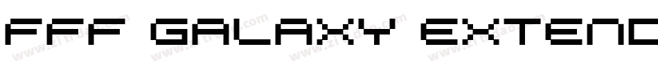 FFF Galaxy Extended字体转换